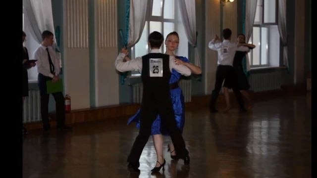 Школа бального танца весна 2015, танцевально спортивного клуба Экситон смотреть онлайн