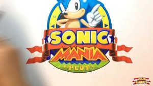 Speed Drawing Sonic Mania Plus Title Screen