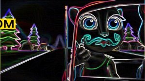 Том и Анжела. Поездка. Talking tom