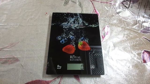 Весы Кухонные, Электронные Royal Küchen Распаковка и Обзор смотреть онлайн