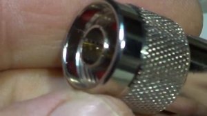 Монтаж разъёма N-типа на кабель RG-213
