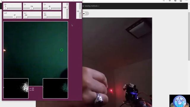 Arduino meets Opencv laser and object following camera смотреть онлайн