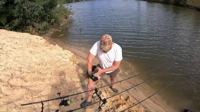 ПОЙМАЛ! Наконец-то! Ловля карпа - рыбалка на фидер и английскую классику. Карпфишинг смотреть онлайн