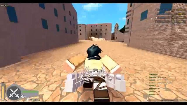 Roblox Attack on Titan (part 1) :) смотреть онлайн