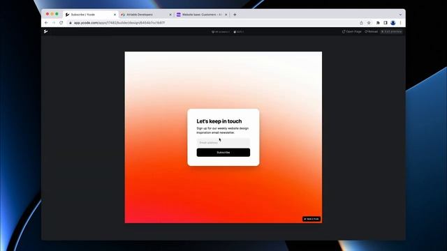 Building a Ycode form with Airtable смотреть онлайн