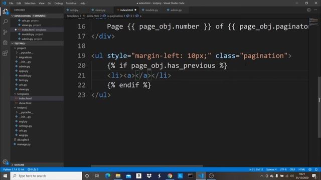 Django Pagination - Class Based Views смотреть онлайн