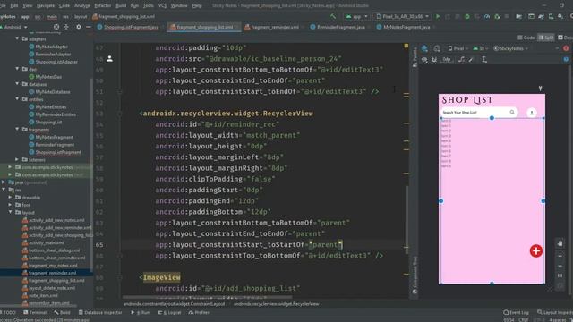 Sticky Notes App Android Studio | Room Database Android | Note App Android Studio | Room Database смотреть онлайн