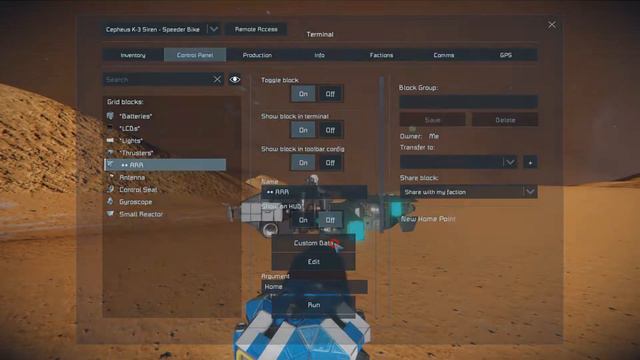 Space Engineers ARR AutoRadioRange Script preview смотреть онлайн