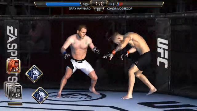 EA SPORTS UFC MOBILE GRAY MAYNARD VS CONOR MCGREGOR "THE NOTORIUS" @THENOTORIUSMMA смотреть онлайн
