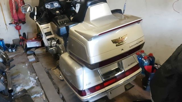 Купил мечту. Honda Gold Wing1500 SE вся в стоке. смотреть онлайн