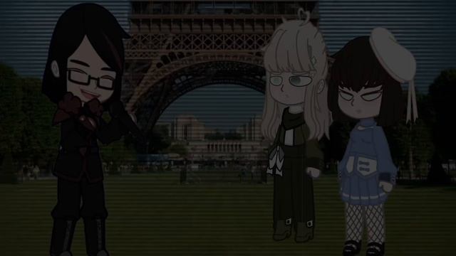 На фоне Эйфелевой башни.. | #countryhumans | Gukoqx | смотреть онлайн