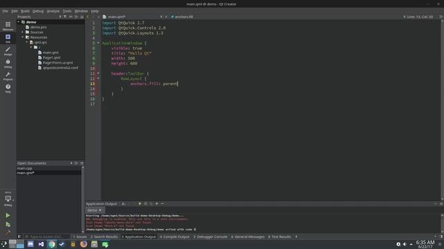Create a Qt Framework Application Using QML & Qt Quick SDK смотреть онлайн
