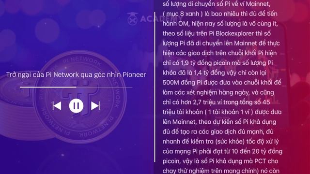 Lý Do Lớn Nhất Khiến Pi Network Chưa Open Mainnet… смотреть онлайн