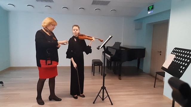 Открытый урок по скрипке на тему «Развитие технических навыков в классе скрипки» смотреть онлайн