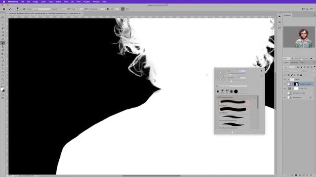 Качественно вырезаем волосы в Photoshop [2 варианта] смотреть онлайн