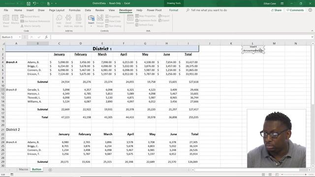 How to Assign a Macro to a Button in Excel 365 смотреть онлайн