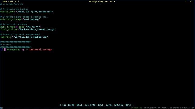 Criação e automação de BACKUPS com Shell Script - Linux смотреть онлайн