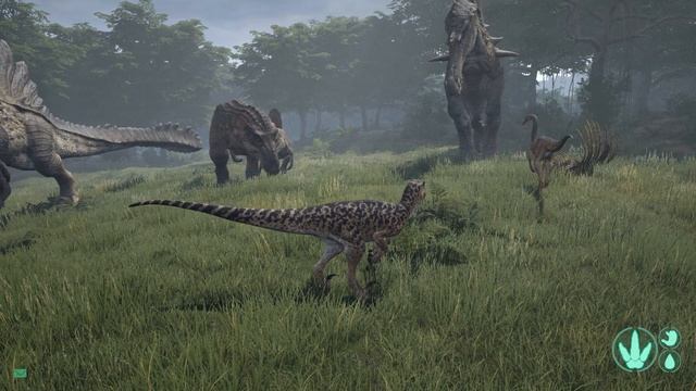The Isle Gameplay - Meeting A Neuro Spino! смотреть онлайн