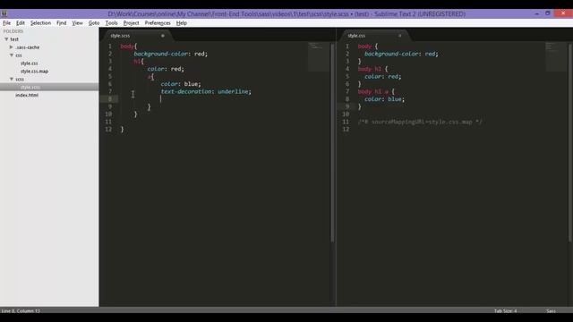 2- Front-End Tools - SASS (part 2) смотреть онлайн