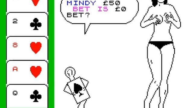 ZX Spectrum Longplay [197] Animated Strip Poker (EU) смотреть онлайн