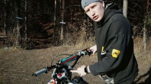 Питбайк Regulmoto SEVEN MEDALIST обзор. Тестируем на мотокросс трассе