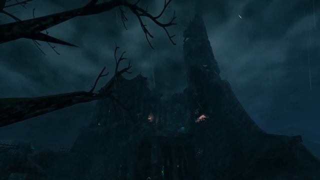 Valheim mountain Castle Dracula build смотреть онлайн