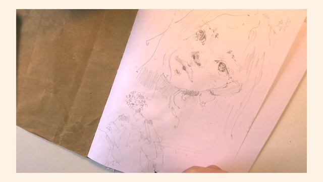 заполняю скетчбук *летний* рисую скетчи и болтаю смотреть онлайн