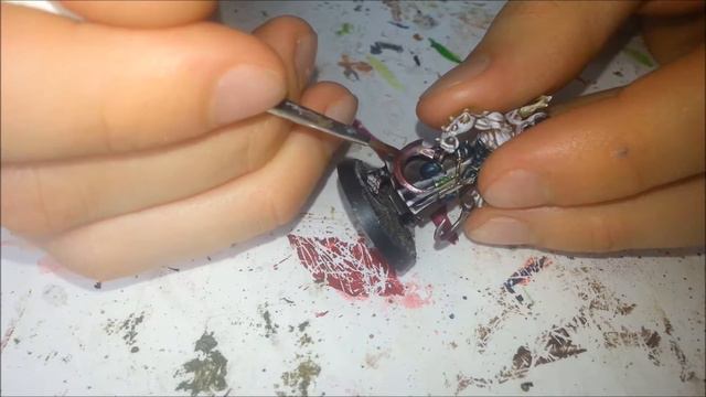 How to paint Blood using Glazes смотреть онлайн