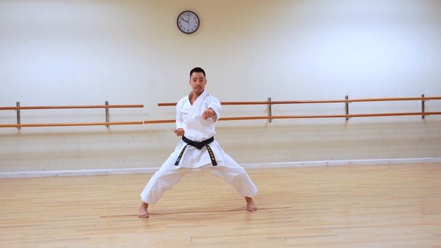 Kata Bassai Sho Full Tutorial смотреть онлайн