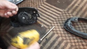 Как снять повторитель поворотника бокового зеркала на КИА OPTIMA