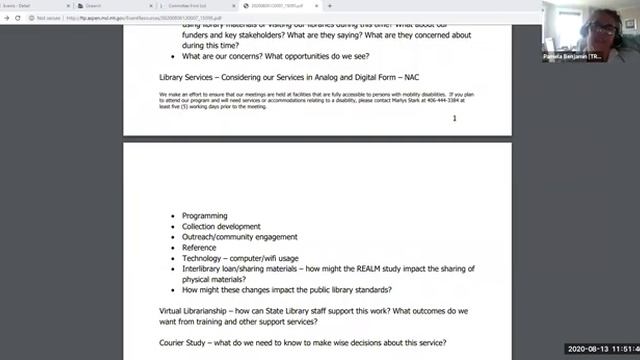 2020 08 13 Network Advisory Council Meeting смотреть онлайн