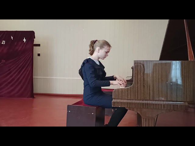 Горбовская Дарья И.С.Бах Инвенция №15 h - moll смотреть онлайн