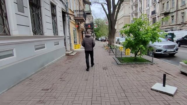 Одесса. 30 апреля 2023. Воскресенье, свет, министры, Дерибасовская. смотреть онлайн