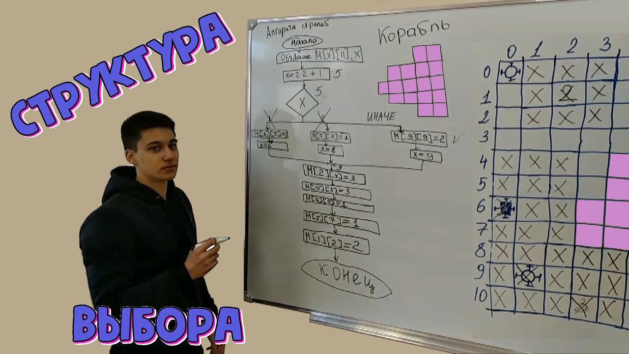 алгоритмическая структура выбор смотреть онлайн