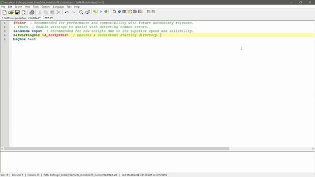 How to automatically trim white space in SciTE | Auto-clean up your code with SciTE4AutoHotkey смотреть онлайн