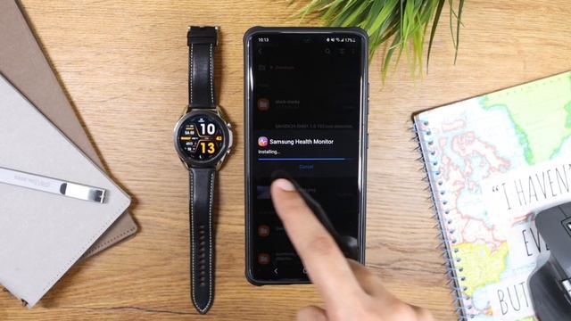 NEW Samsung Health Monitor Update! Download Now For Galaxy Watch 3 / Watch Active 2 смотреть онлайн