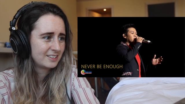 Reaction to Marcelito Pomoy Never Enough смотреть онлайн
