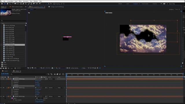 Cloud Infinite Zoom After Effects Advanced Tutorial смотреть онлайн