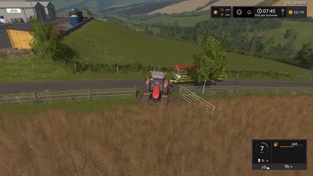COMBINE BREAKDOWN | Farming Simulator 17 | Oakfield Farm - Episode 46 смотреть онлайн