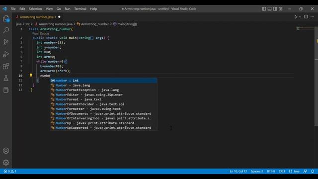 Program to check for Armstrong number in java |how to check for armstrong number | CuriousCoders смотреть онлайн