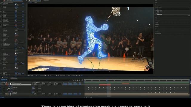 Basketball scene tutorial for RTFX Generator [After Effects]. Glowing animation смотреть онлайн