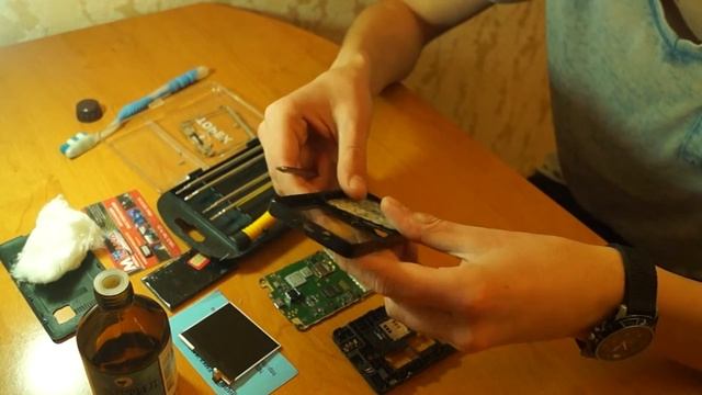 Как почистить телефон в домашних условиях и заменить динамик смотреть онлайн