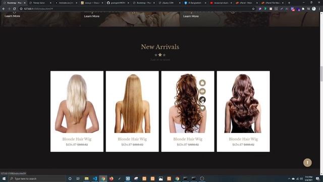 Ecommerce Website HTML | SASS | JQUERY Plugin смотреть онлайн