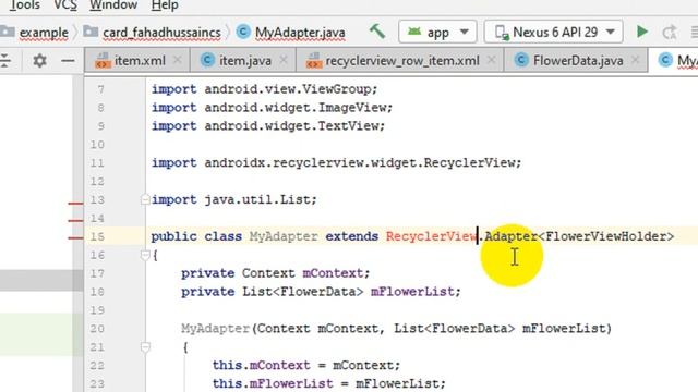 Tutorial 41: CardView using Recyclerview and Toolbar in Android Studio|Android CardView with Exampl смотреть онлайн