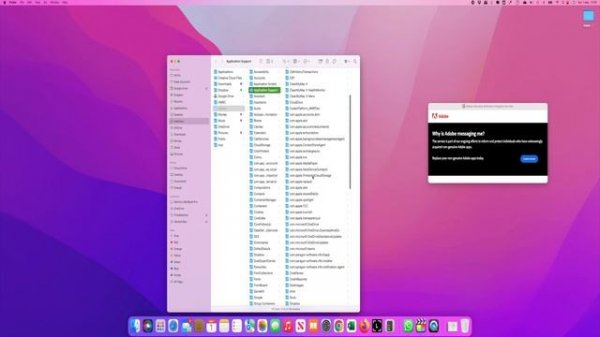 Adobe genuine software integrity service - popup removal - Mac