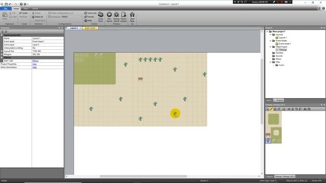 уроки по Construct 2 (TileMap) смотреть онлайн