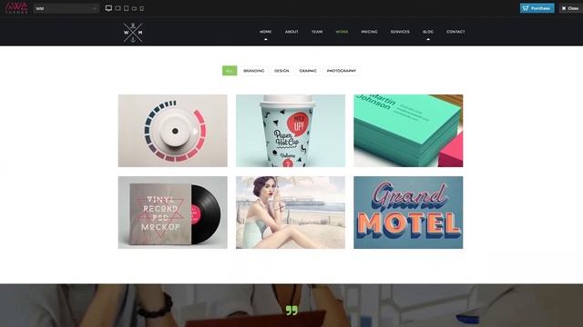 WandM - Creative Wordpress Theme смотреть онлайн