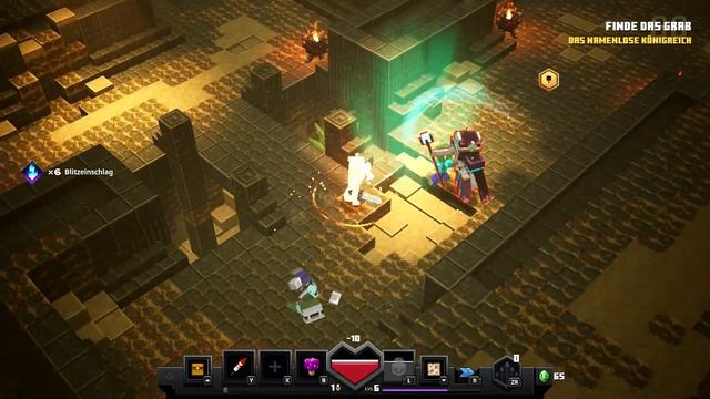 Angespielt: Minecraft Dungeons SWITCH смотреть онлайн