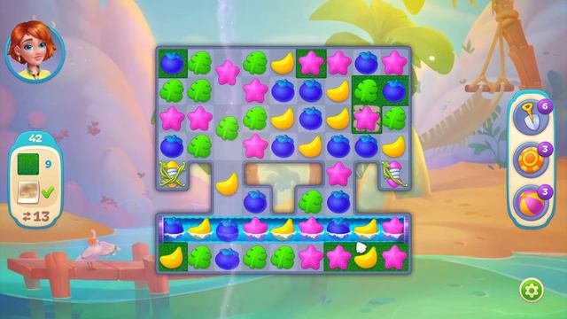 Hawaii Match-3 Mania 42 Level смотреть онлайн