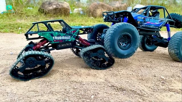 Big Foot Vs 2 in 1 Trax Rc Monster Trucks - Chatpat toy tv смотреть онлайн